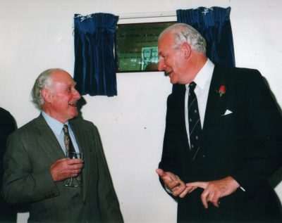 Sir Geoffrey Slaney and Phillip Somerville